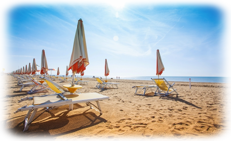 Bibione an der Adria, Italien